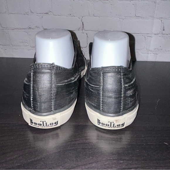 John Varvatos Bootleg Waxed
Canvas Laceless Slip-On
Sneakers men’s size‎ 7.5 - Picture 5 of 10